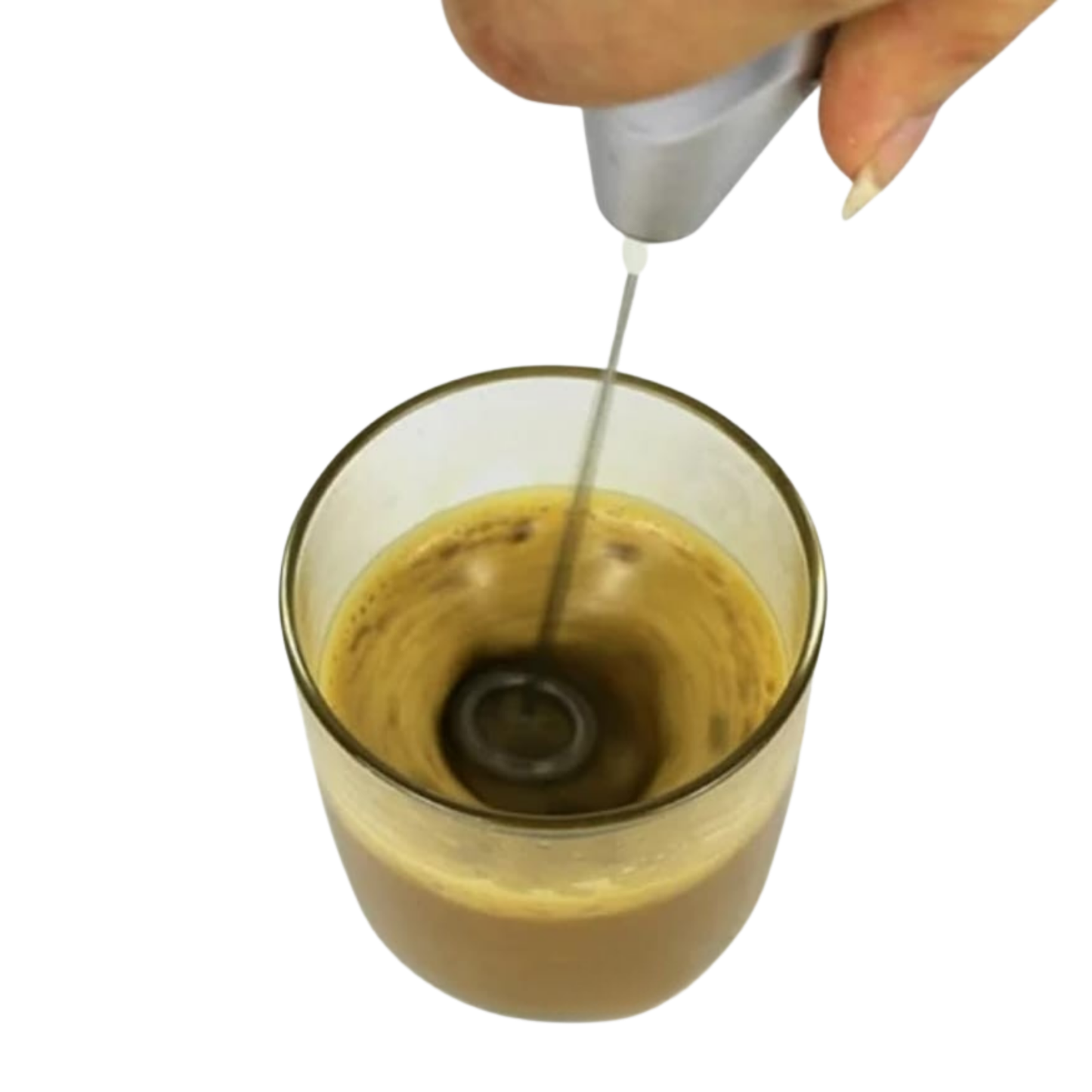 Mezclador de café- Espuma perfecta en segundos.