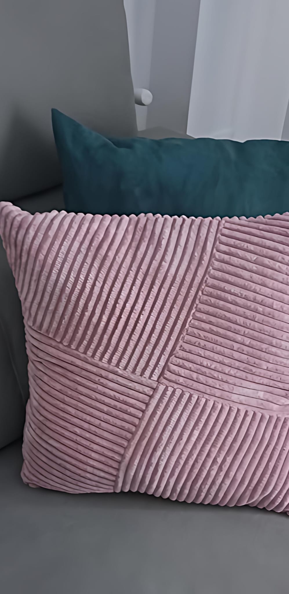 Pack de 2 Cojines decorativos- Rosa Empolvado I Acho Home