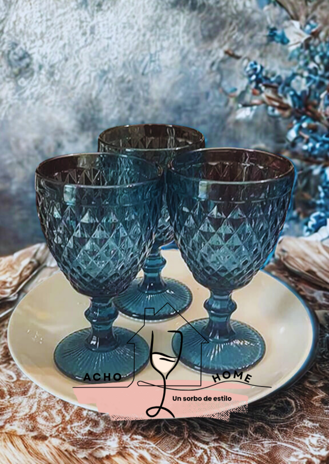 🥂 Copas Acho Home: elegancia y calidad al alcance de tu mesa.