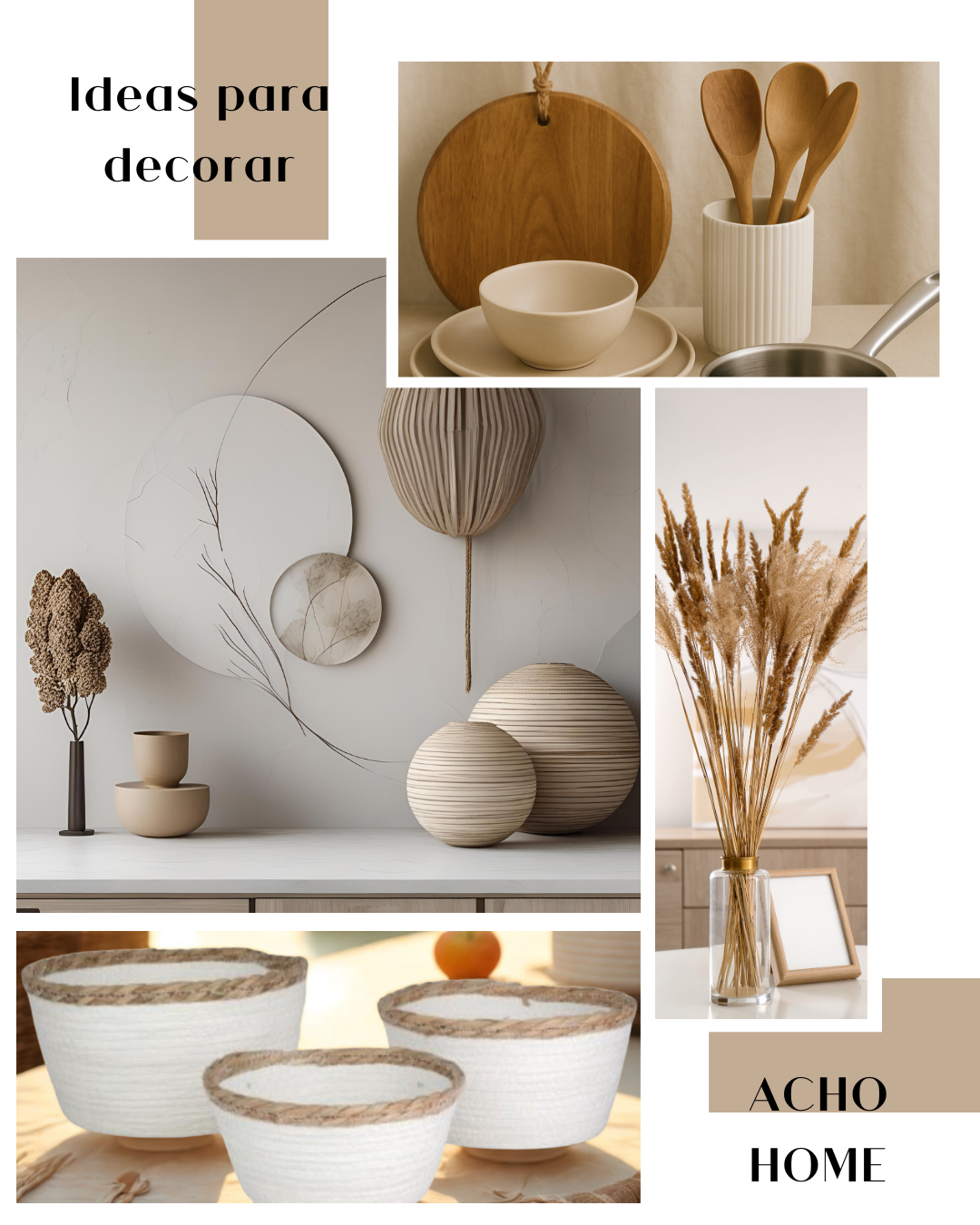 5 Ideas sencillas para transformar tu hogar.
