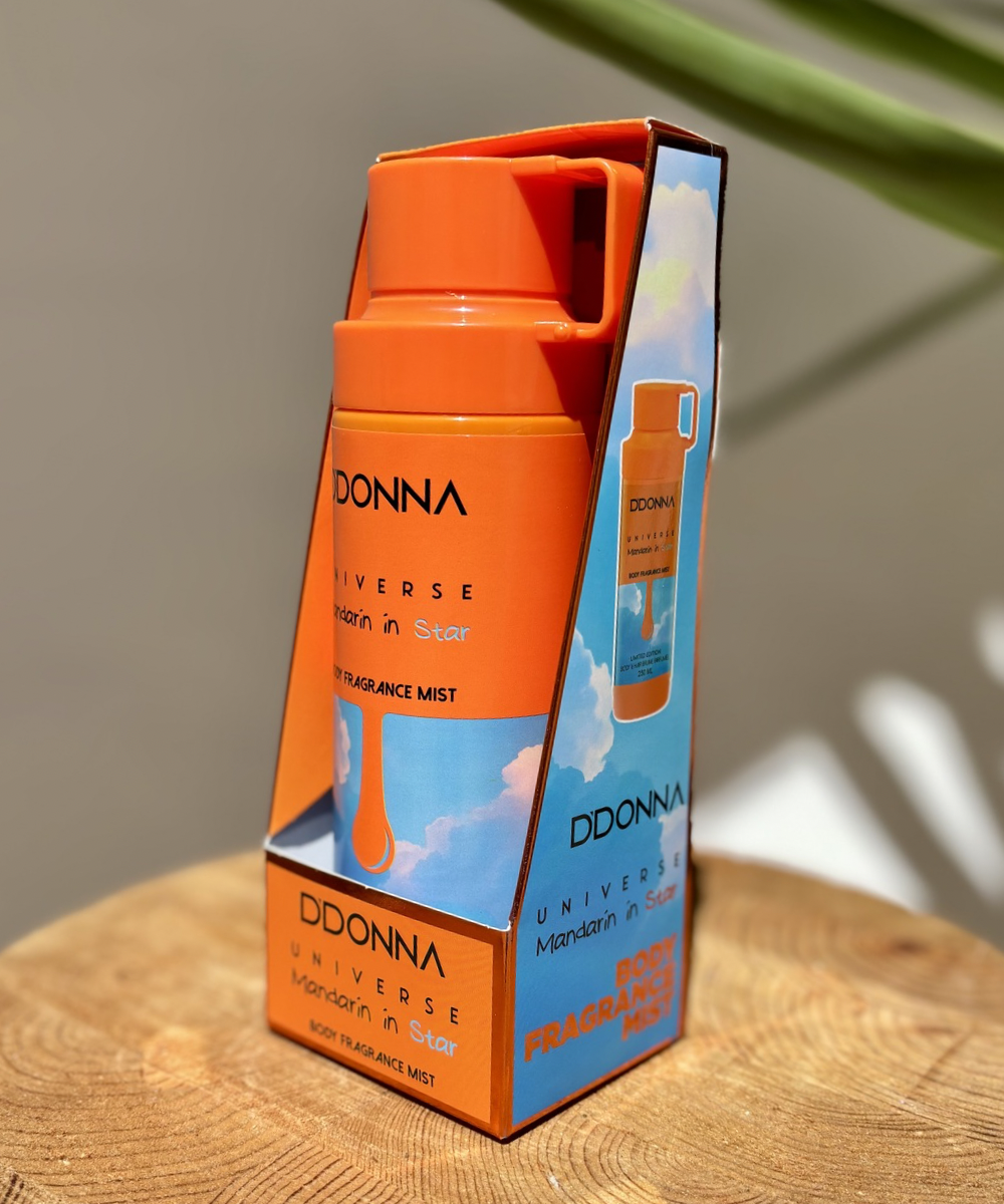 Perfume corporal Mandarín in Star de Acho Home con aroma cítrico dulce de mandarina