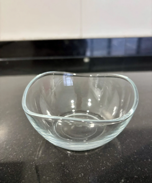 Bol Crystal  vajilla de vidrio labrado elegante y funcional para mesa y presentación de 