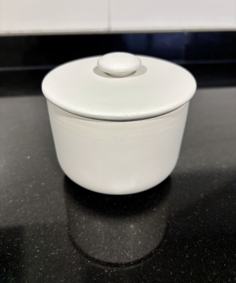  especieros Nordic Spice en color blanco de cerámica con estilo minimalista para cocina moderna