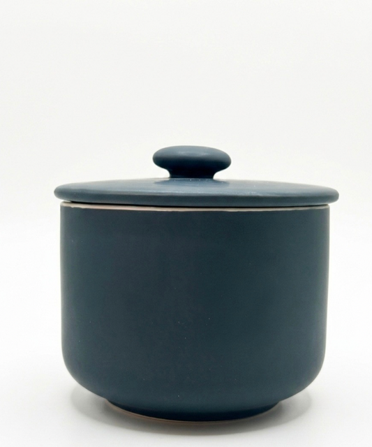 Set de especieros de cerámica negro, utensilio práctico y decorativo para condimentos de uso diario