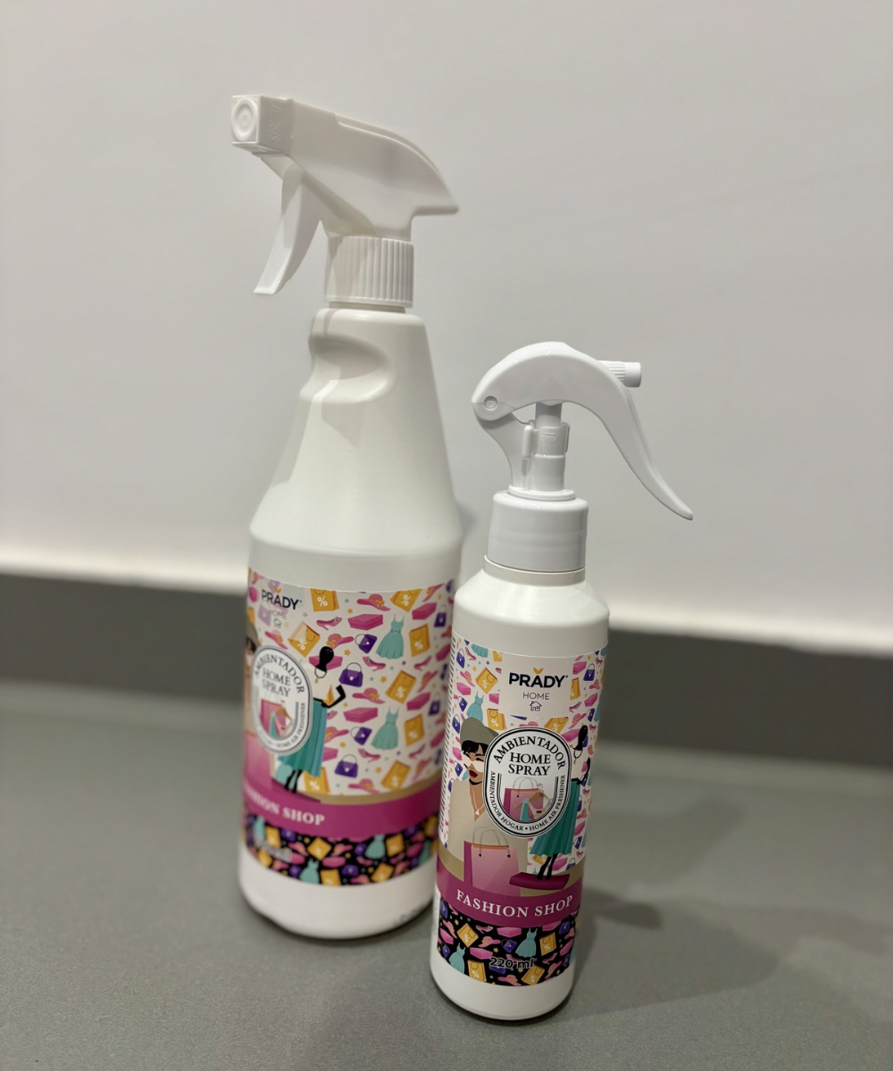 Set de ambientadores Fashion Shop en dos tamaños, fragancia fresca y sofisticada para perfumar el hogar con estilo moderno