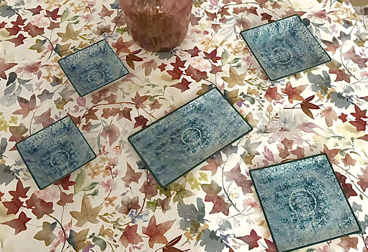 Set de platos Azul Arte-ACHO HOME