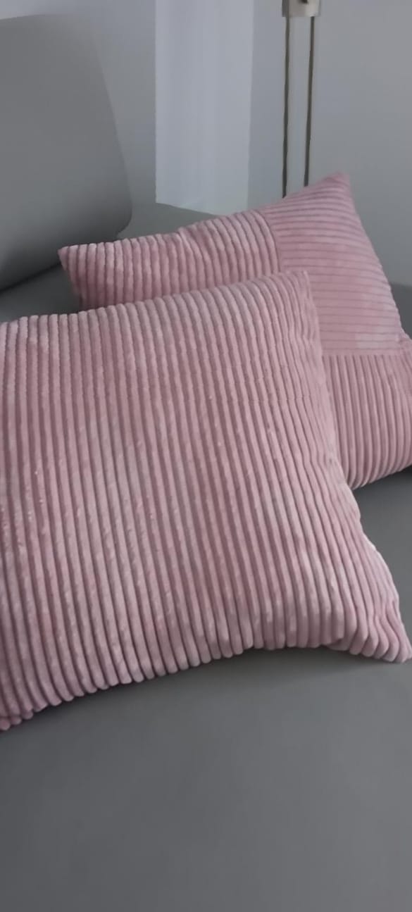 Pack de 2 Cojines decorativos- Rosa Empolvado I Acho Home