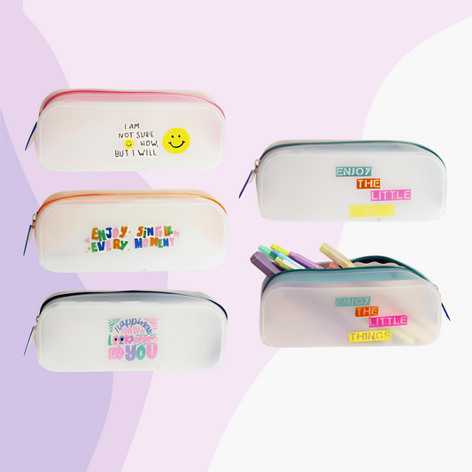 Estuche Silicona "Enjoy" – Práctico y Divertido