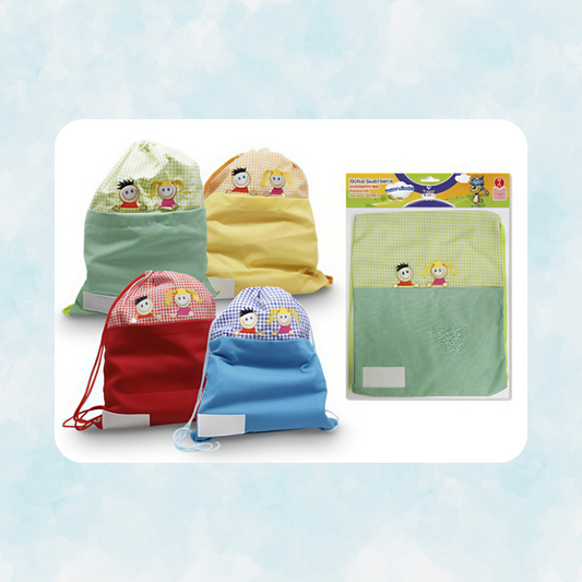 Saquito Mochila Infantil Guardería – Personalizable (33×41 cm, nylon)